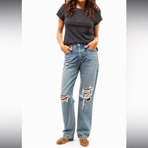 Agolde Lana Mid Rise Jeans Size 28